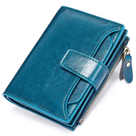 rfid leather card wallet|rfid leather wallet women's.